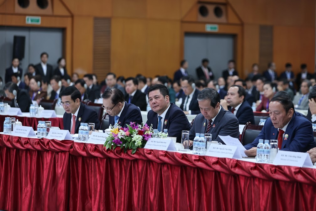 Các đại biểu tham dự hội nghị - Ảnh: VGP/Nhật Bắc