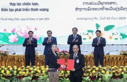 Phải chắt chiu và khai thác hiệu quả từng sáng kiến của doanh nghiệp Việt Nam - Lào