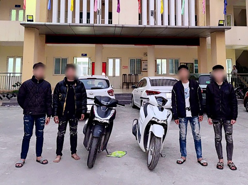 Các đói tượng gây rối trật tự công cộng trên tuyến quốc lộ 32