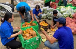 Thêm 200 tấn nông sản hỗ trợ Đắk Lắk và Khánh Hòa