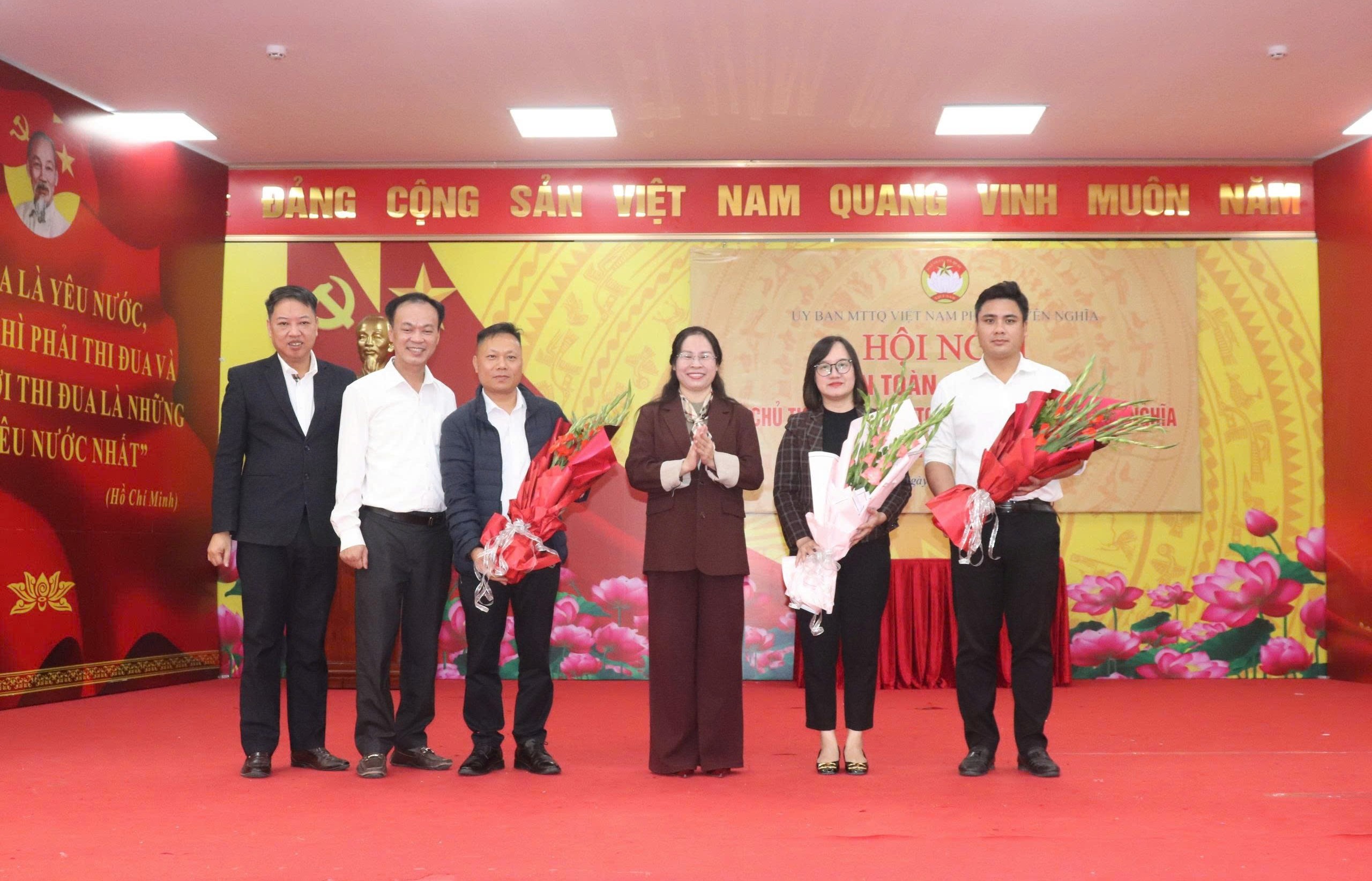 Yên Nghĩa kiện toàn chức danh Phó Chủ tịch Ủy ban MTTQ phường