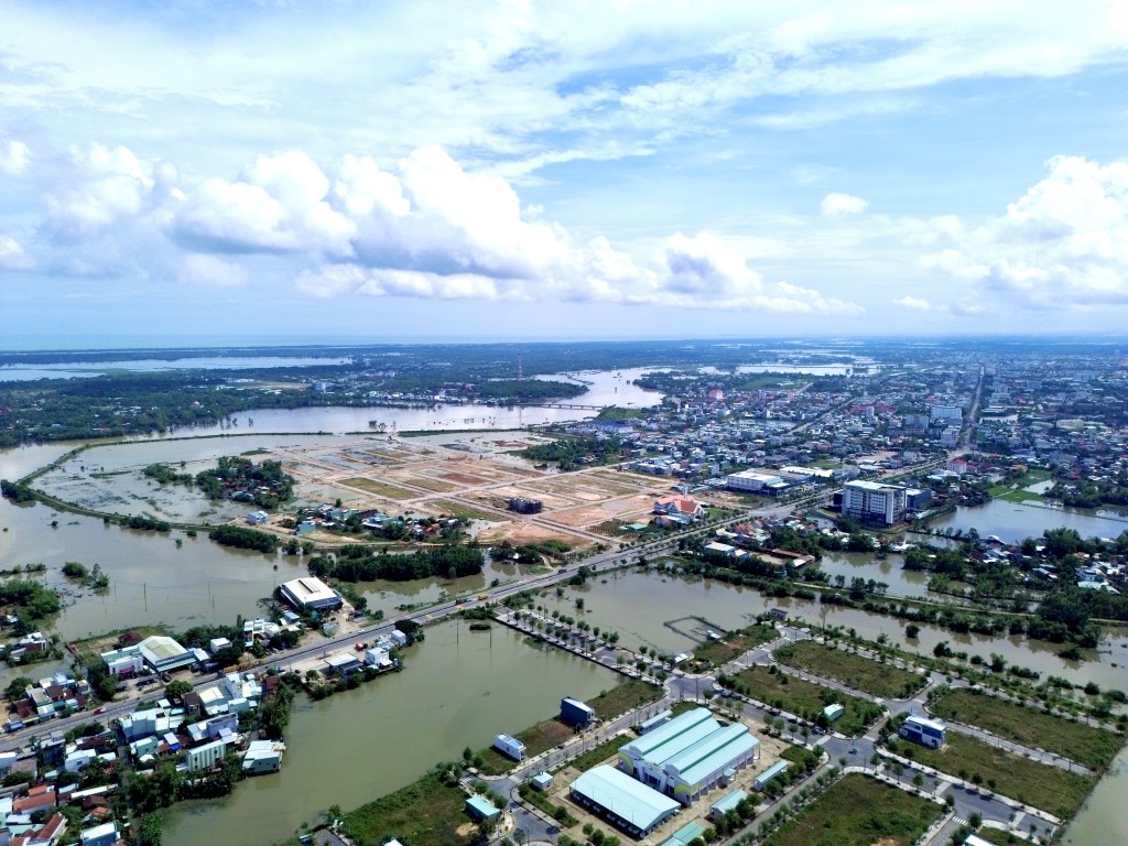 Các khu đô thị cửa ngõ Tam Kỳ đang phát triển sôi động Các khu đô thị cửa ngõ Tam Kỳ đang phát triển sôi động