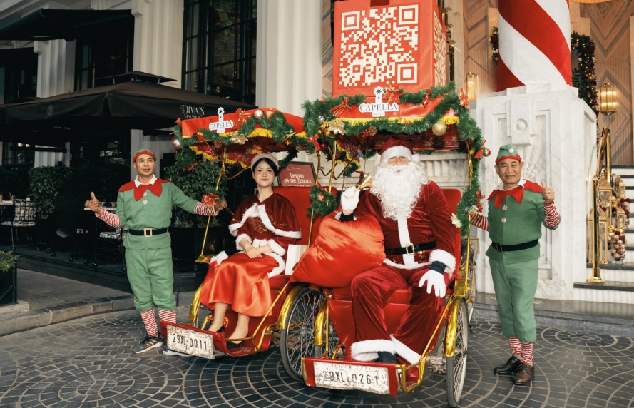 Đến Capella Hanoi dịp cuối năm thưởng thức “The Grand Holiday Show 2025”