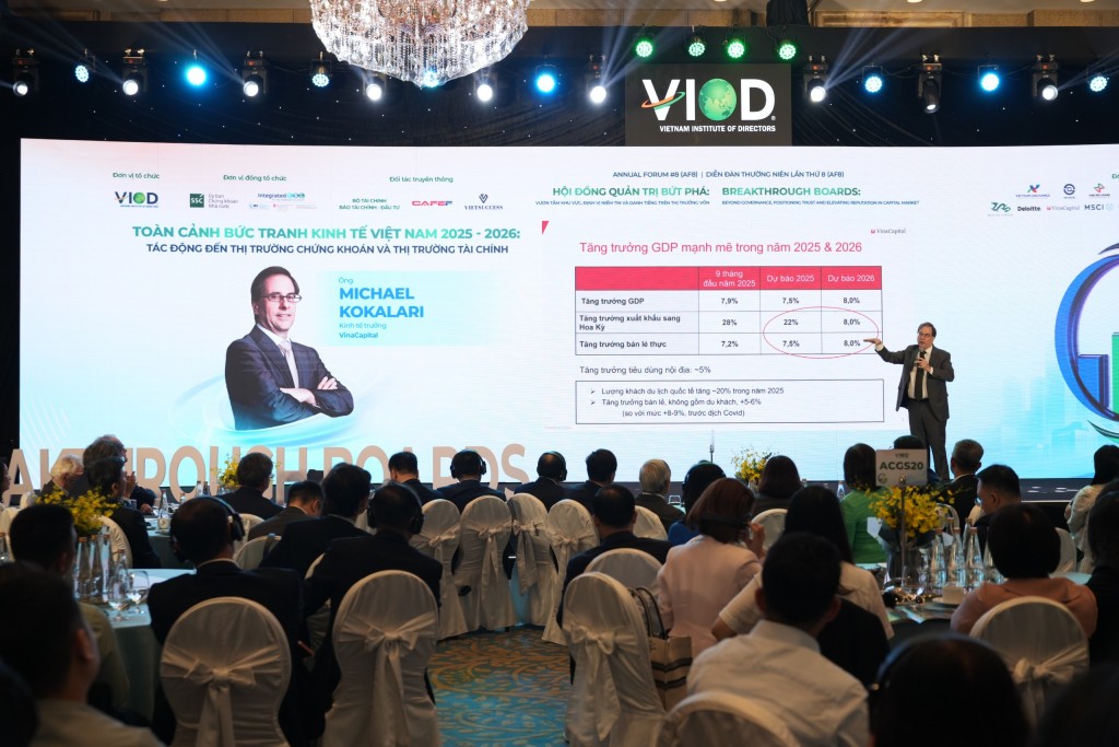 AF8 2025: Kiến tạo chuẩn quản trị mới cho hành trình nâng hạng thị trường chứng khoán