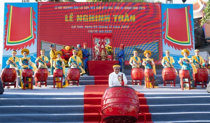 Nét văn hóa độc đáo trong Lễ Nghinh Thần Nam Hải ở An Giang