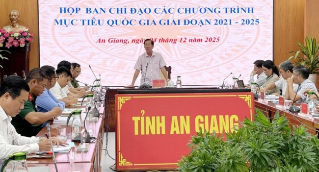 An Giang quyết tâm đưa các Chương trình mục tiêu quốc gia về đích
