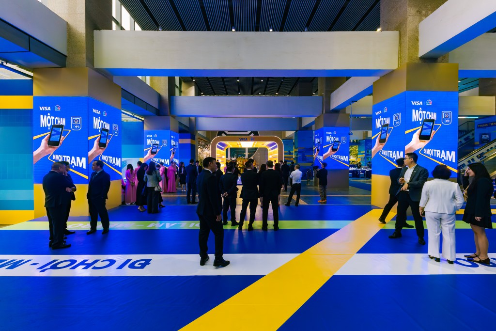 Không gian tuyến Metro 2A tại Hà Nội trong ngày công bố ra mắt giải pháp thanh toán “chạm để di chuyển” (2)