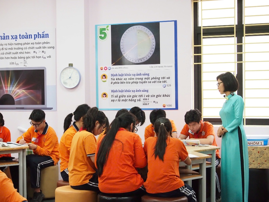 Hoạt động nhóm hiệu quả trong tiết dạy của cô Phượng Hoạt động nhóm hiệu quả trong tiết dạy của cô Phượng