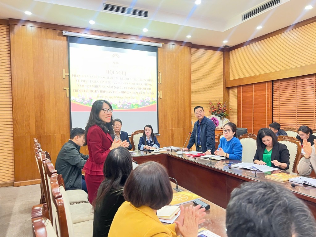 Các thảo luận về việc bảo đảm cơ cấu hợp lý giữa các khối, ngành, lĩnh vực