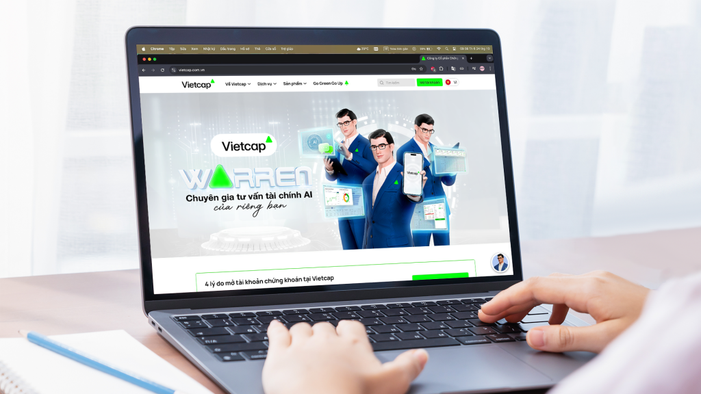 Vietcap khởi động cuộc thi thi “Vietcap Invest – Nâng tầm đầu tư, thắng lớn mỗi tuần cùng Warren!” Vietcap khởi động cuộc thi thi “Vietcap Invest – Nâng tầm đầu tư, thắng lớn mỗi tuần cùng Warren!”