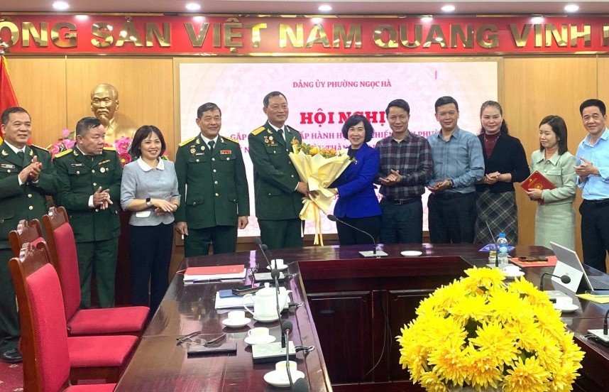 Phường Ngọc Hà (Hà Nội) gặp mặt Ban Chấp hành Hội Cựu chiến binh