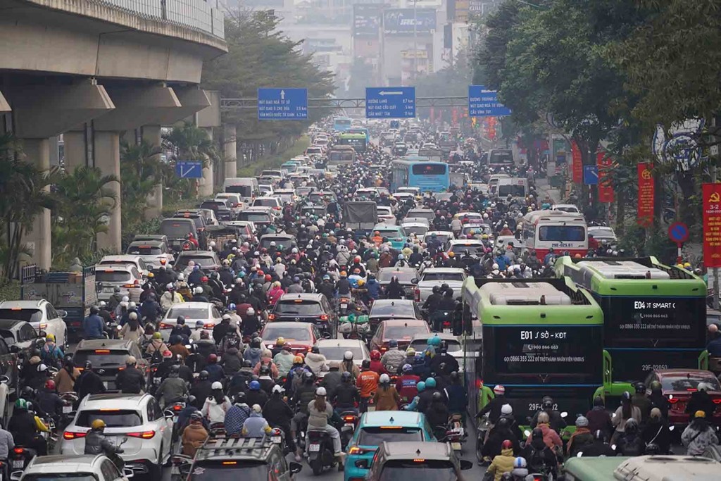 Thời điểm cuối năm giao thông đông đúc và tiềm ẩn nhiều nguy cơ (Ảnh minh họa) Thời điểm cuối năm giao thông đông đúc và tiềm ẩn nhiều nguy cơ (Ảnh minh họa)