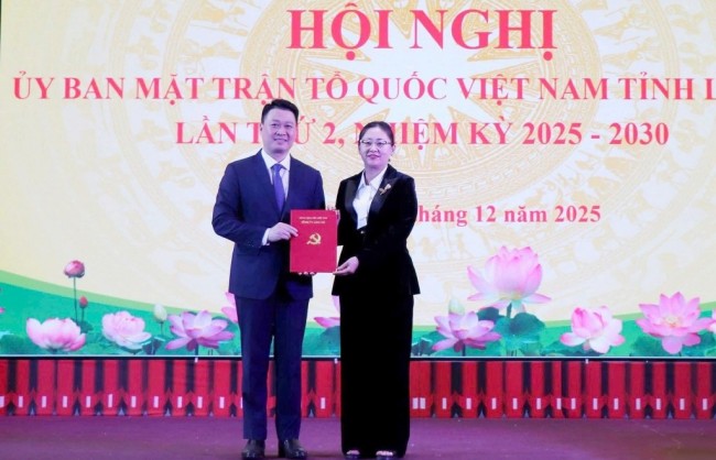 Đồng chí Hà Đức Minh giữ chức Phó Chủ tịch Thường trực Ủy ban MTTQ Việt Nam tỉnh Lào Cai