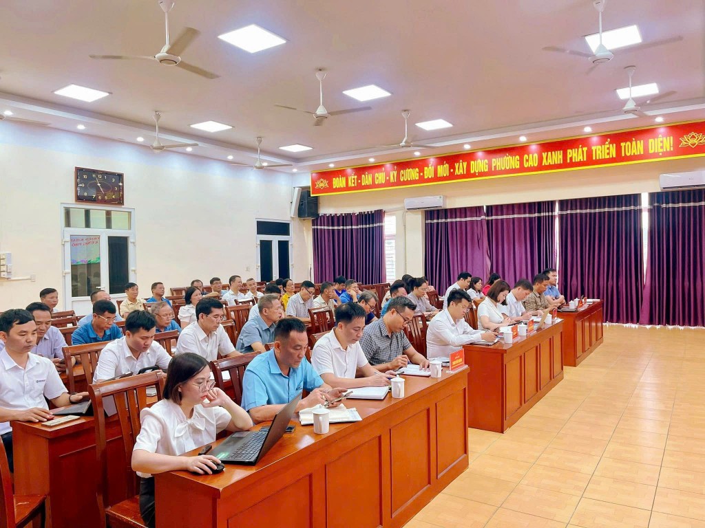 Quang cảnh Hội nghị lấy ý kiến đóng góp Văn kiện Quang cảnh Hội nghị lấy ý kiến đóng góp Văn kiện