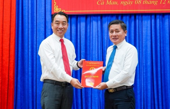 Ông Hoàng Phương Thảo giữ chức Chánh Thanh tra tỉnh Cà Mau