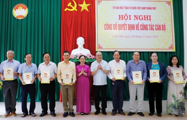 MTTQ Cần Thơ kiện toàn đội ngũ lãnh đạo các Hội, tổ chức