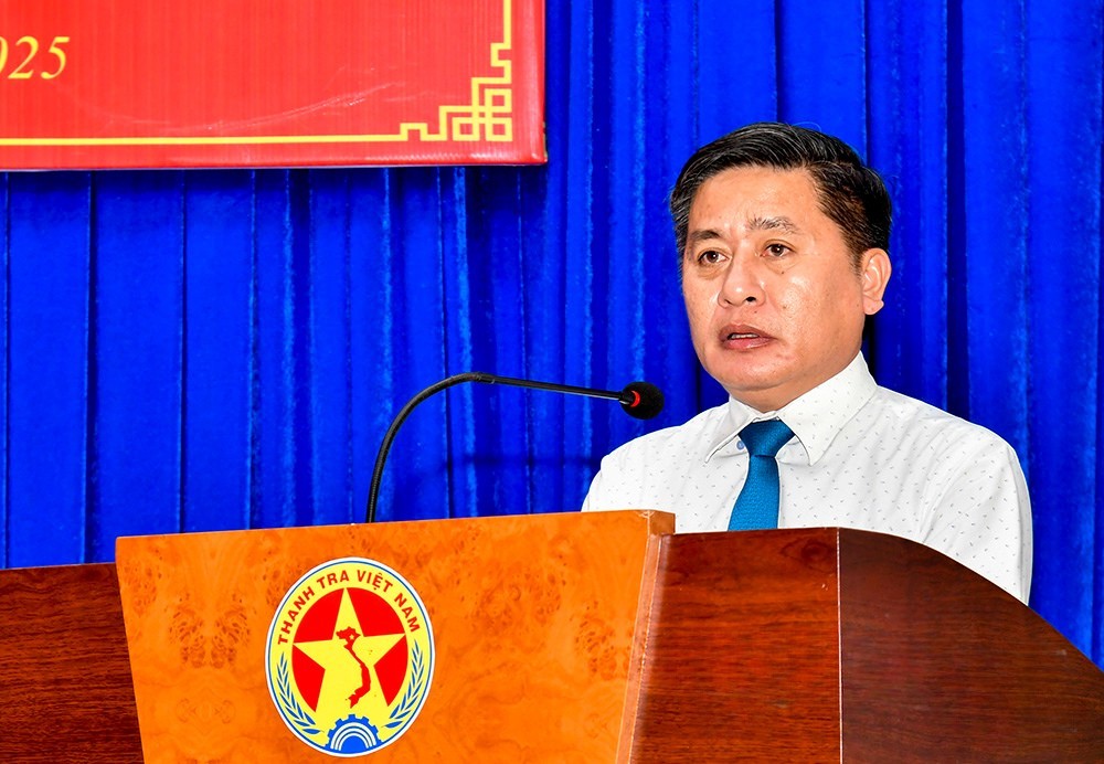 Tân Chánh thanh tra tỉnh Hoàng Phương Thảo phát biểu nhận nhiệm vụ Tân Chánh thanh tra tỉnh Hoàng Phương Thảo phát biểu nhận nhiệm vụ