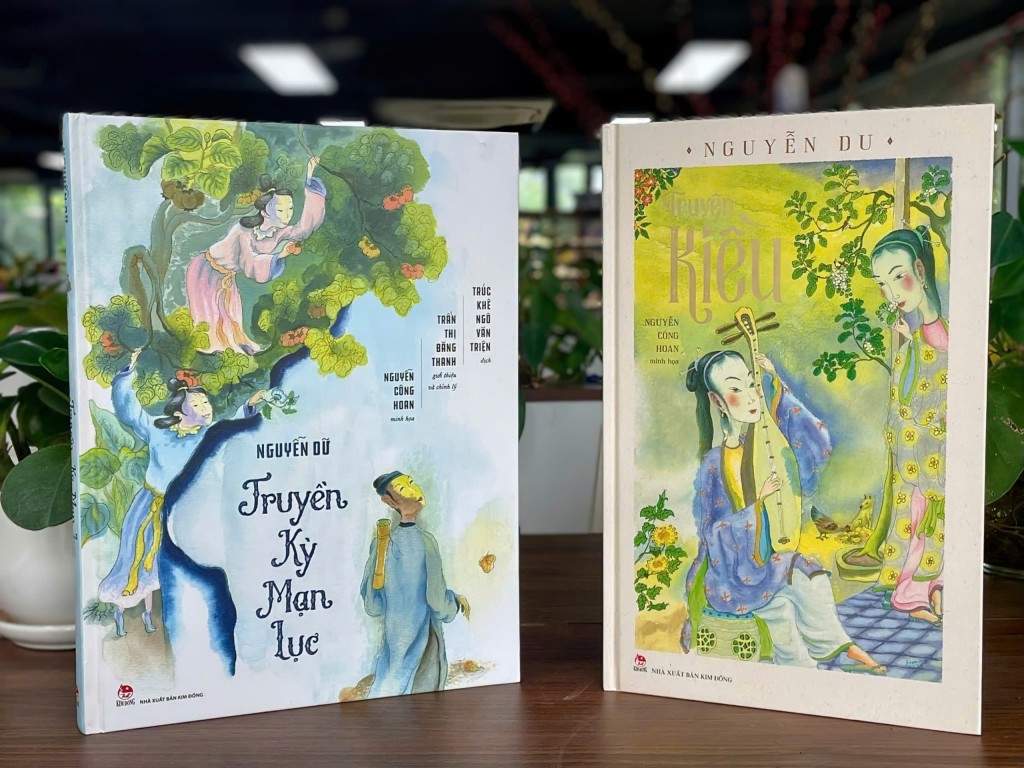 Ra mắt ấn bản “Truyện Kiều” kỉ niệm 260 năm ngày sinh Nguyễn Du Ra mắt ấn bản “Truyện Kiều” kỉ niệm 260 năm ngày sinh Nguyễn Du