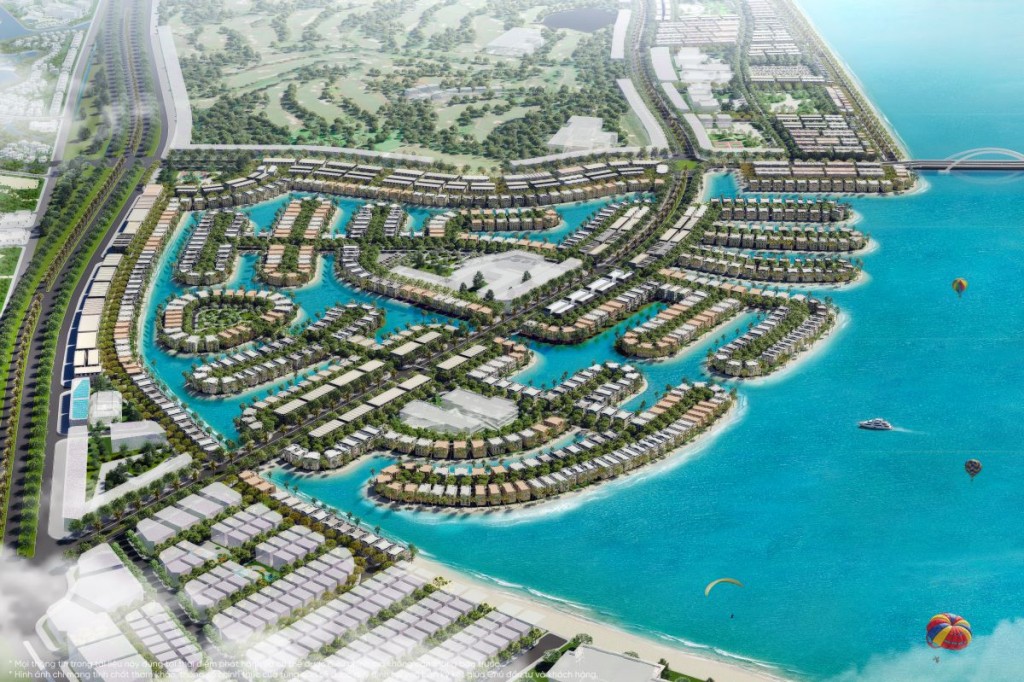 Vinhomes Green Paradise là đô thị hiếm hoi trên thế giới sở hữu cùng lúc 2 sân golf 18 hố tiêu chuẩn quốc tế (Ảnh minh họa: Vinhomes)