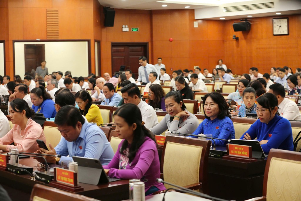 Các đại biểu tham dự kỳ họp