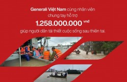 Generali Việt Nam chung tay hỗ trợ hơn 1,2 tỷ đồng giúp người dân tái thiết cuộc sống sau thiên tai