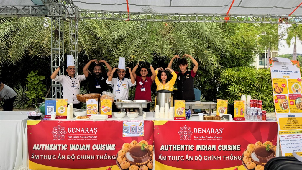 Benaras Vietnam 2025 đưa hương vị Ấn Độ đến từng góc phố Việt Benaras Vietnam 2025 đưa hương vị Ấn Độ đến từng góc phố Việt
