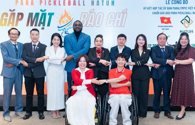 Tôn vinh ý chí kiên cường của người khuyết tật với ParaNatuh Pickleball