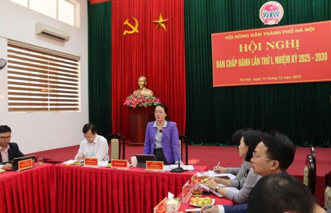 Ban Chấp hành Hội Nông dân thành phố Hà Nội họp thông qua nhiều nội dung quan trọng