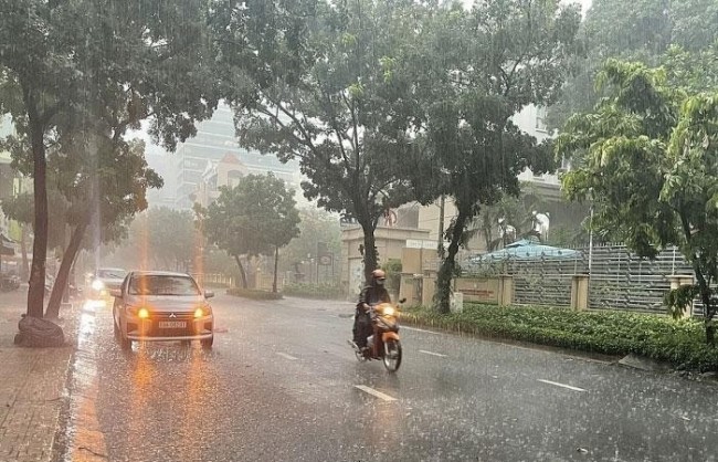 Nhiều khu vực trên cả nước có mưa to đến rất to