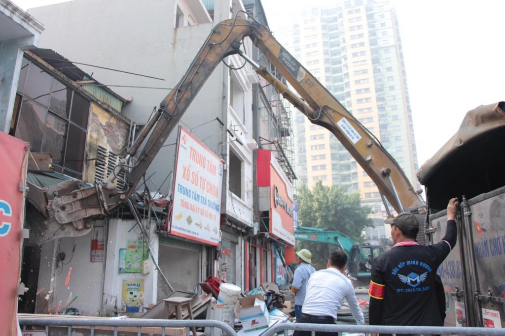 Phường Giảng Võ nỗ lực hoàn thành giải phóng mặt bằng đường Vành đai 1 Phường Giảng Võ nỗ lực hoàn thành giải phóng mặt bằng đường Vành đai 1