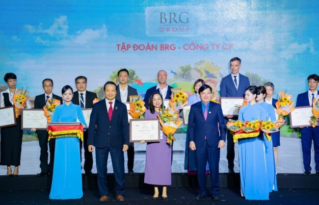 Tập đoàn BRG lần thứ 5 liên tiếp được vinh danh doanh nghiệp bền vững Việt Nam