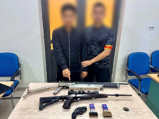 Tổ công tác khống chế đối tượng cùng nhiều loại súng đạn Tổ công tác khống chế đối tượng cùng nhiều loại súng đạn