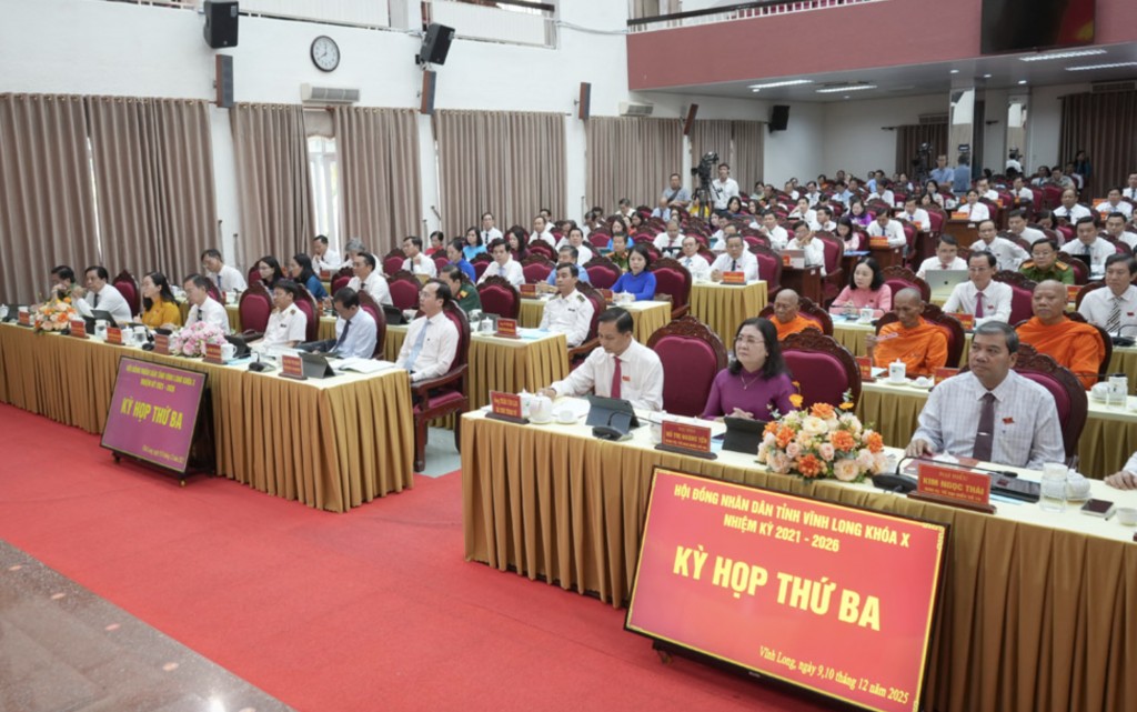 HĐND tỉnh Vĩnh Long thông qua 22 Nghị quyết quan trọng