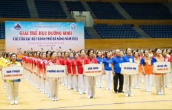 Đà Nẵng: Gần 300 vận động viên dự Giải thể dục dưỡng sinh