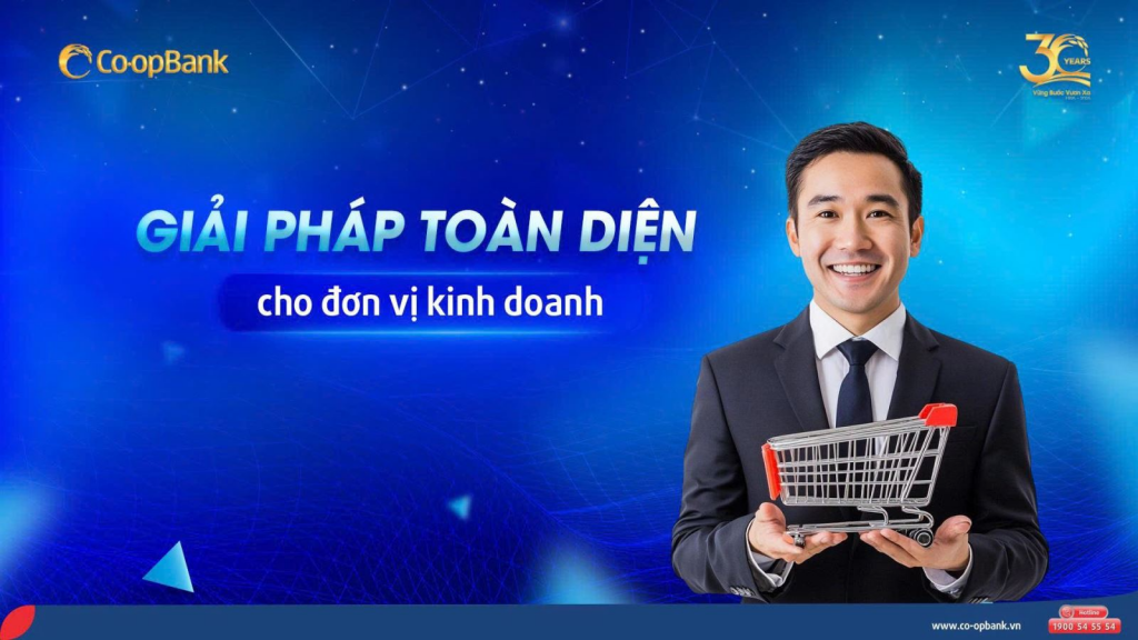 Co-opBank đồng hành cùng hộ kinh doanh trong kỷ nguyên số