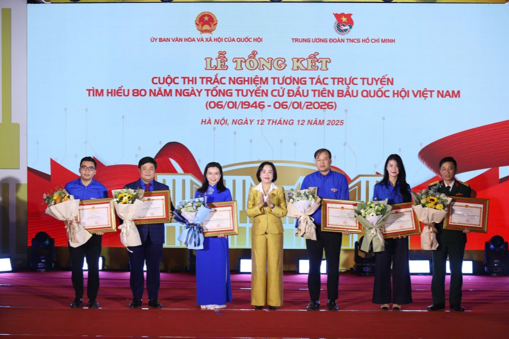 Hơn 7,3 triệu lượt thi trực tuyến, sức hút tìm hiểu về Quốc hội