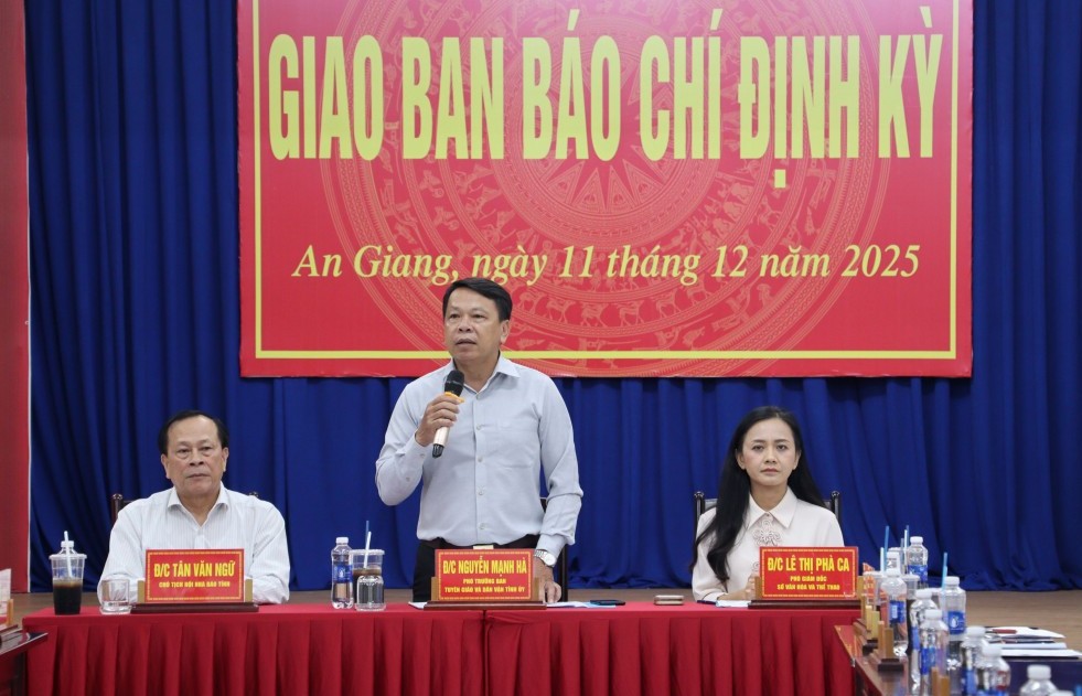 Báo chí lan tỏa thông tin tích cực về An Giang qua hơn 1.000 tin bài trong tháng