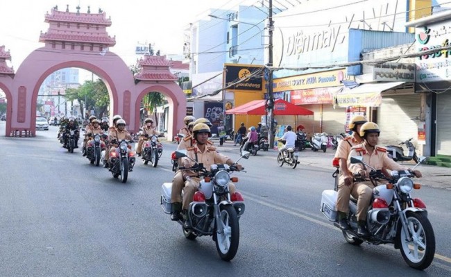 An Giang ra quân cao điểm tấn công trấn áp tội phạm bảo đảm an ninh trật tự