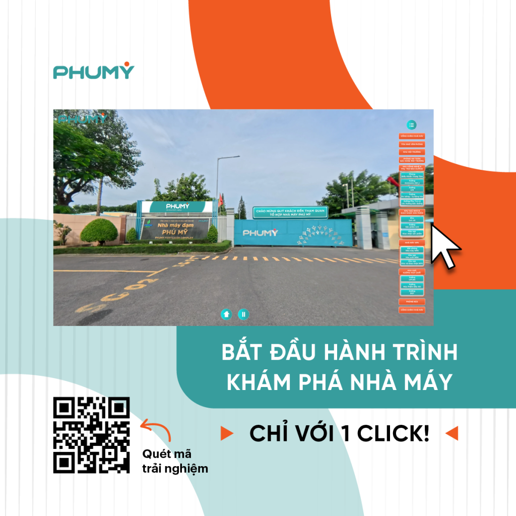 Chỉ với 1 click dễ dàng khám phá tổ hợp Nhà máy Phú Mỹ theo cách trực quan, sinh động và thuận tiện nhất ngay từ thiết bị cá nhân. Chỉ với 1 click dễ dàng khám phá tổ hợp Nhà máy Phú Mỹ theo cách trực quan, sinh động và thuận tiện nhất ngay từ thiết bị cá nhân.