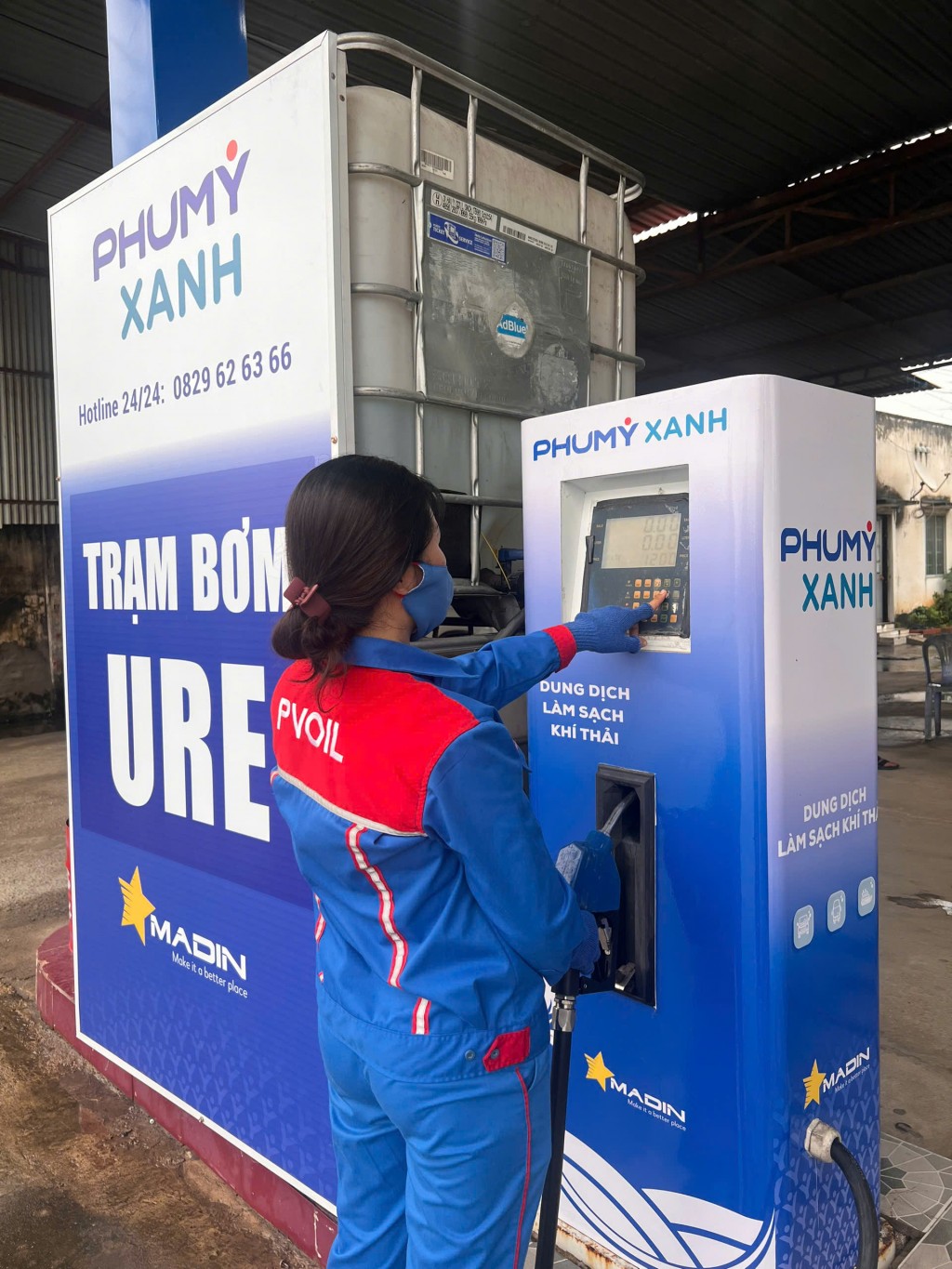 Trạm bơm Phú Mỹ xanh Trạm bơm Phú Mỹ xanh