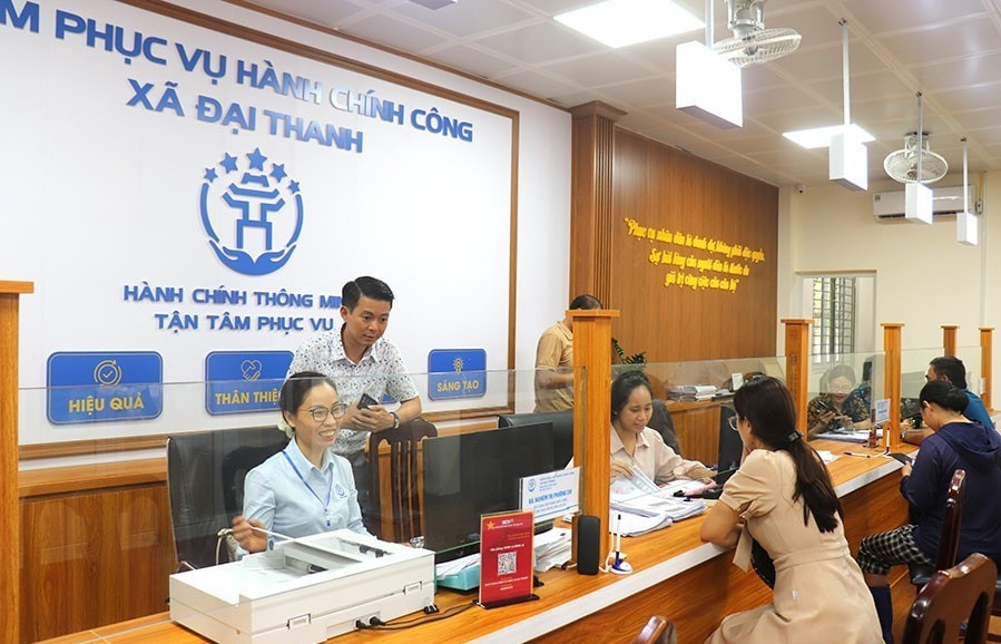 Hà Nội tổ chức lại Trung tâm Phục vụ hành chính công