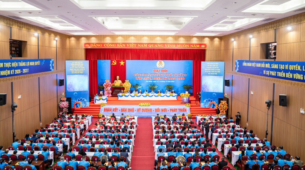 Đại hội Công đoàn thành phố Đà Nẵng lần thứ I, nhiệm kỳ 2025–2030 Đại hội Công đoàn thành phố Đà Nẵng lần thứ I, nhiệm kỳ 2025–2030