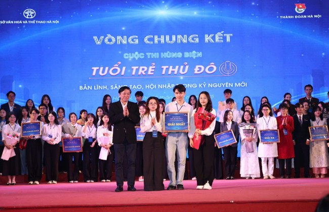 Tuổi trẻ Thủ đô bản lĩnh sáng tạo trong cuộc thi hùng biện 2025