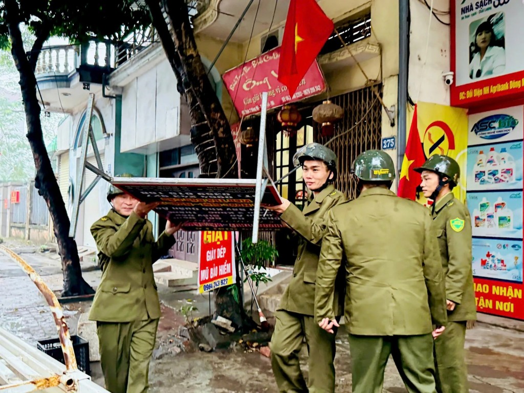 Xã Nam Phù tổng kiểm tra, chấn chỉnh vi phạm trật tự đô thị Xã Nam Phù tổng kiểm tra, chấn chỉnh vi phạm trật tự đô thị