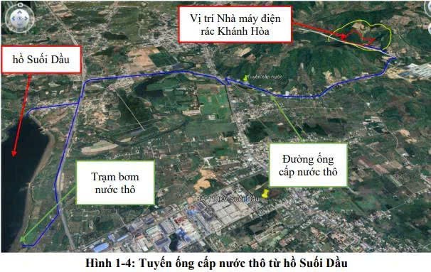 Dự án thực hiện trên diện tích khoảng 10,87ha tại xã Suối Dầu Dự án thực hiện trên diện tích khoảng 10,87ha tại xã Suối Dầu