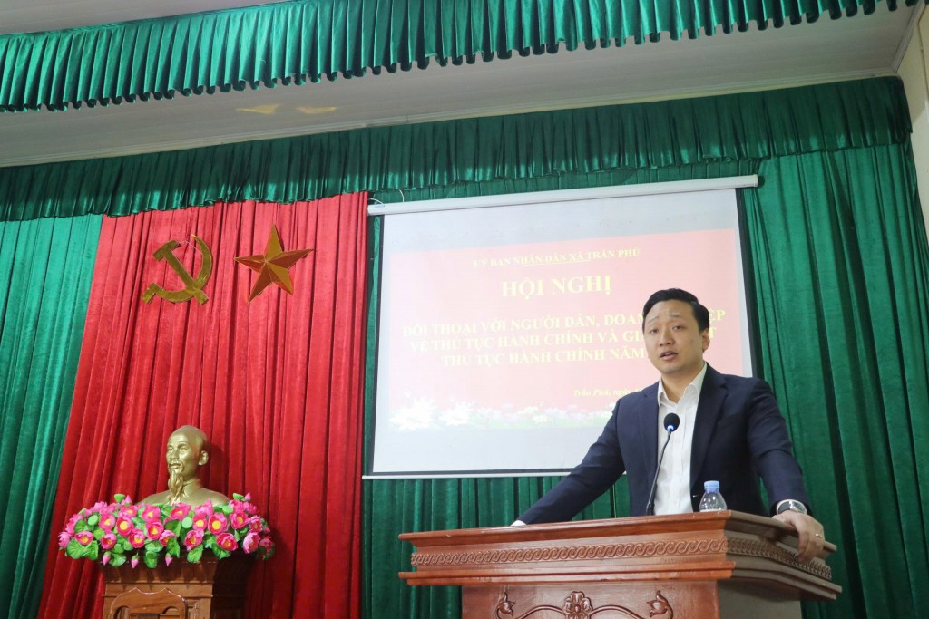 97% hồ sơ đúng hạn, bứt phá thủ tục hành chính xã Trần Phú