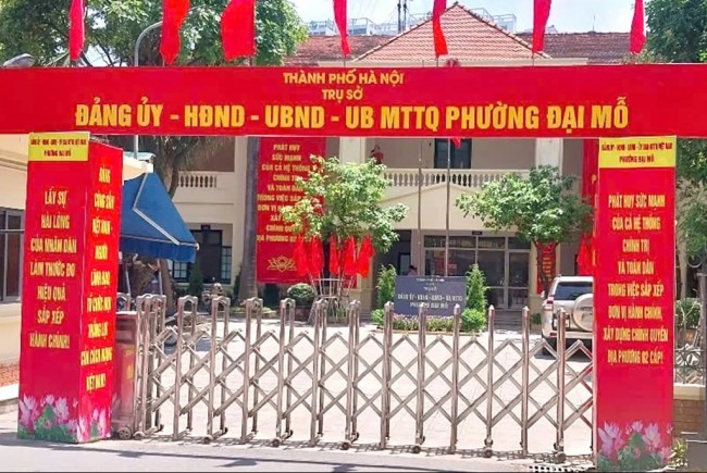 Thông báo tiếp nhận hồ sơ ứng cử đại biểu HĐND phường Đại Mỗ