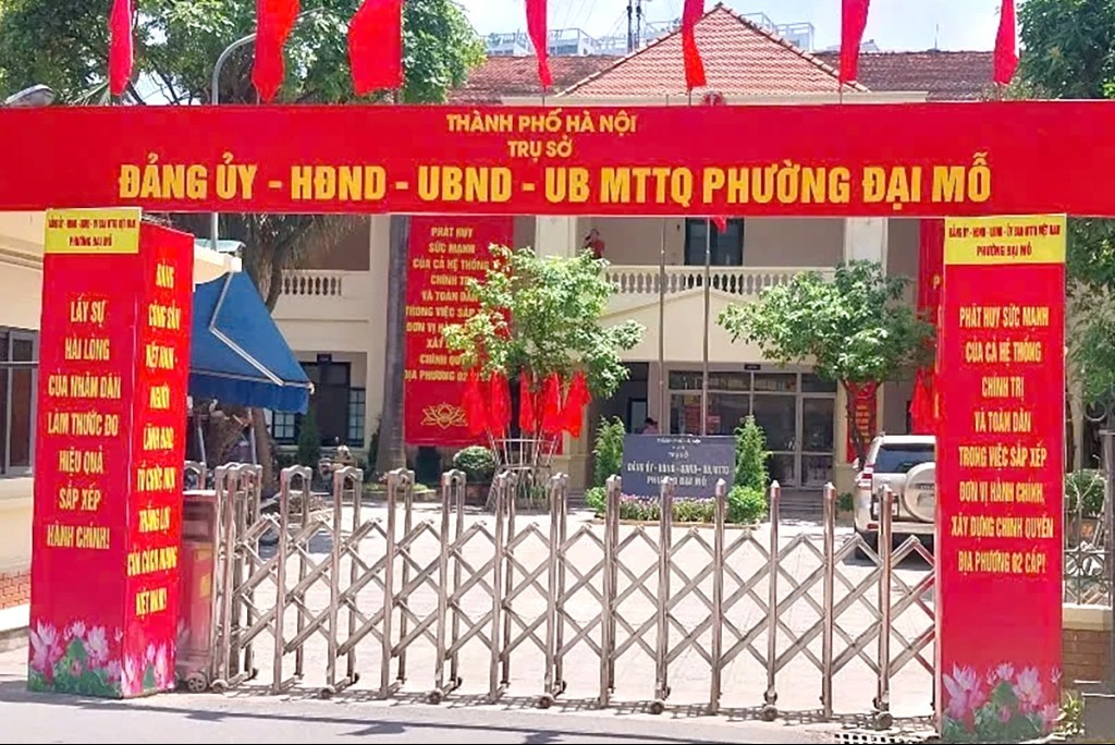 Thông báo tiếp nhận hồ sơ ứng cử đại biểu HĐND phường Đại Mỗ