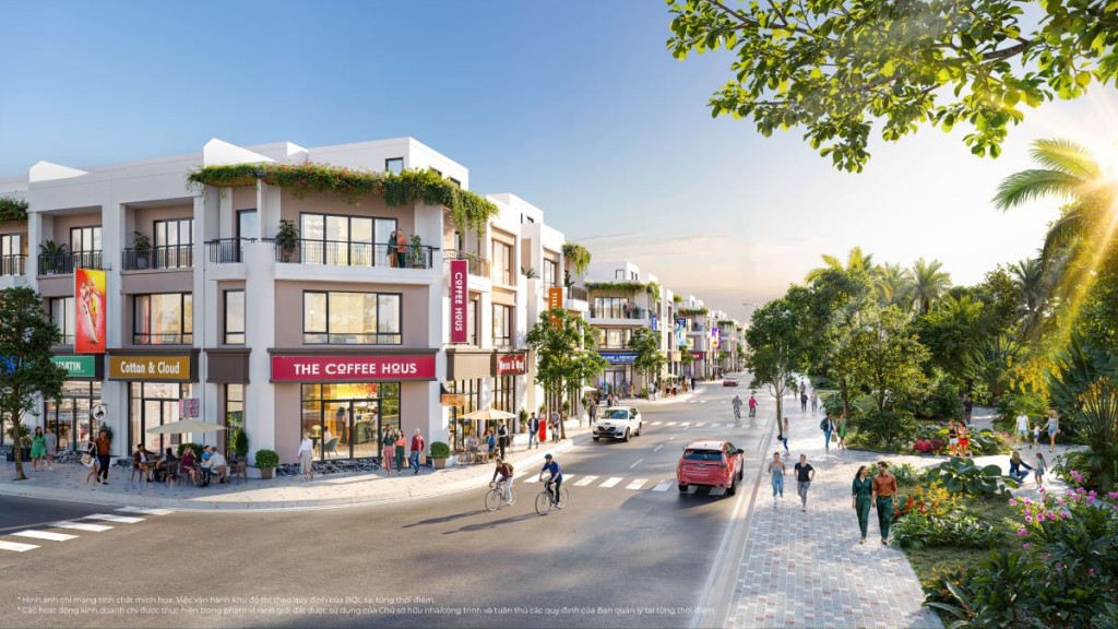 Các tuyến phố thương mại cung cấp mọi dịch vụ mua sắm, vui chơi giải trí cho cư dân The Forest Các tuyến phố thương mại cung cấp mọi dịch vụ mua sắm, vui chơi giải trí cho cư dân The Forest