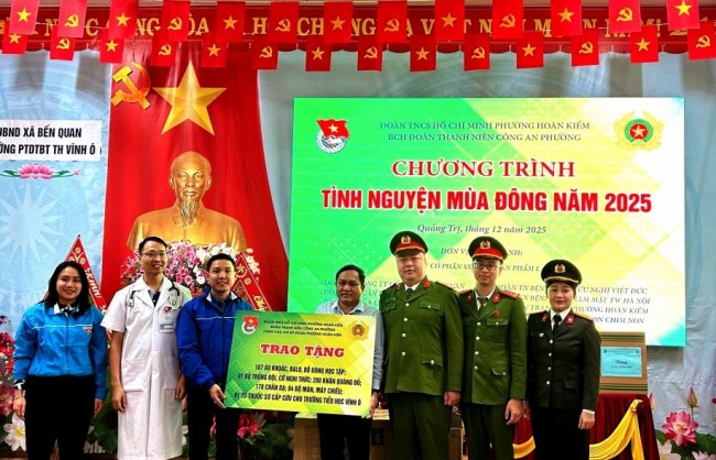 Tuổi trẻ Hoàn Kiếm với hành trình “Tình nguyện mùa đông 2025”